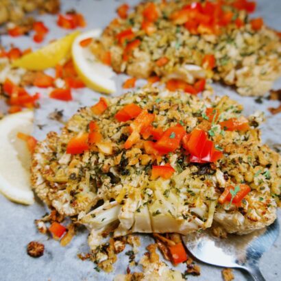 Thumbnail for Blumenkohlsteaks mit Knusperkruste