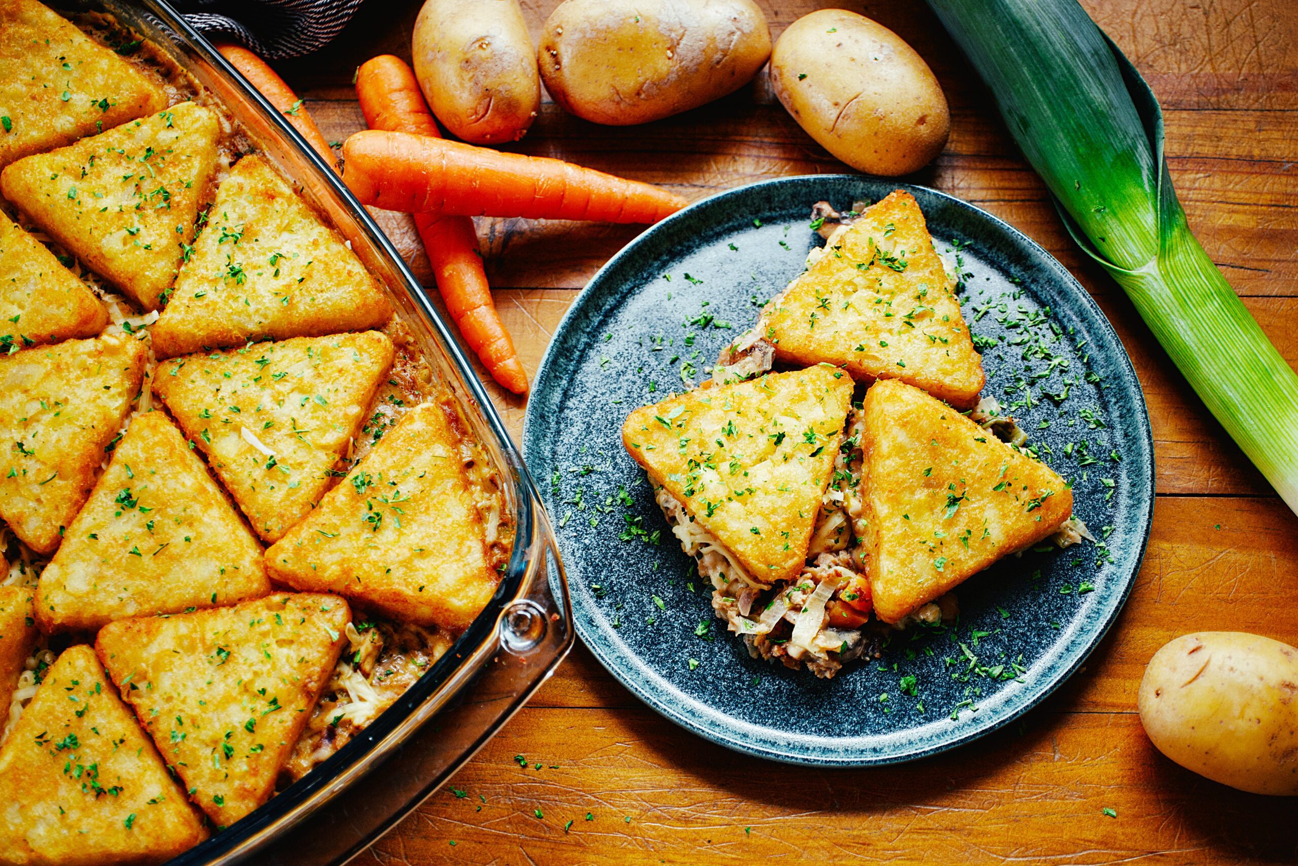 Rösti-Auflauf vegan
