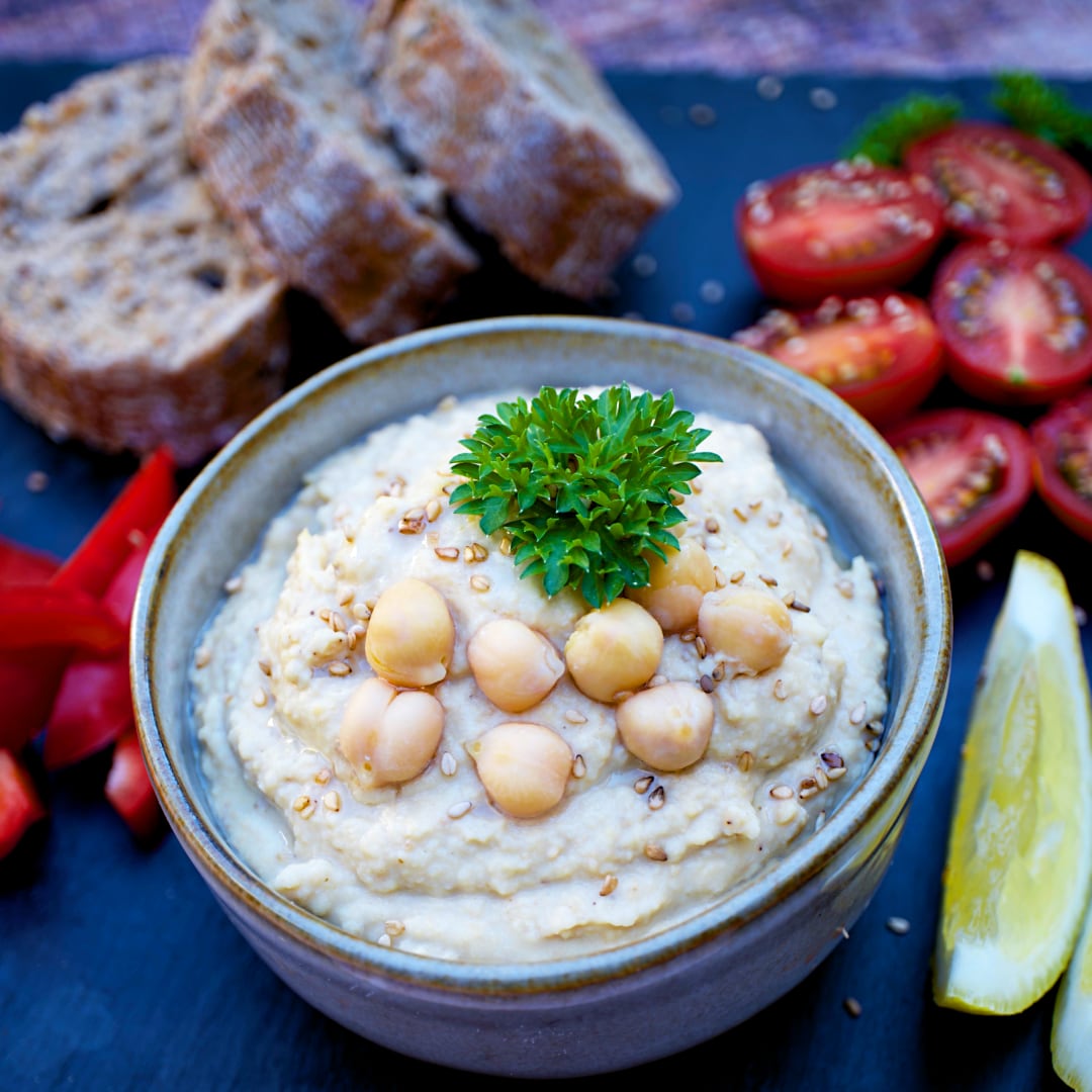 Hummus selbstgemacht (schnell &amp; einfach) - Kathy&amp;#39;s Green Kitchen