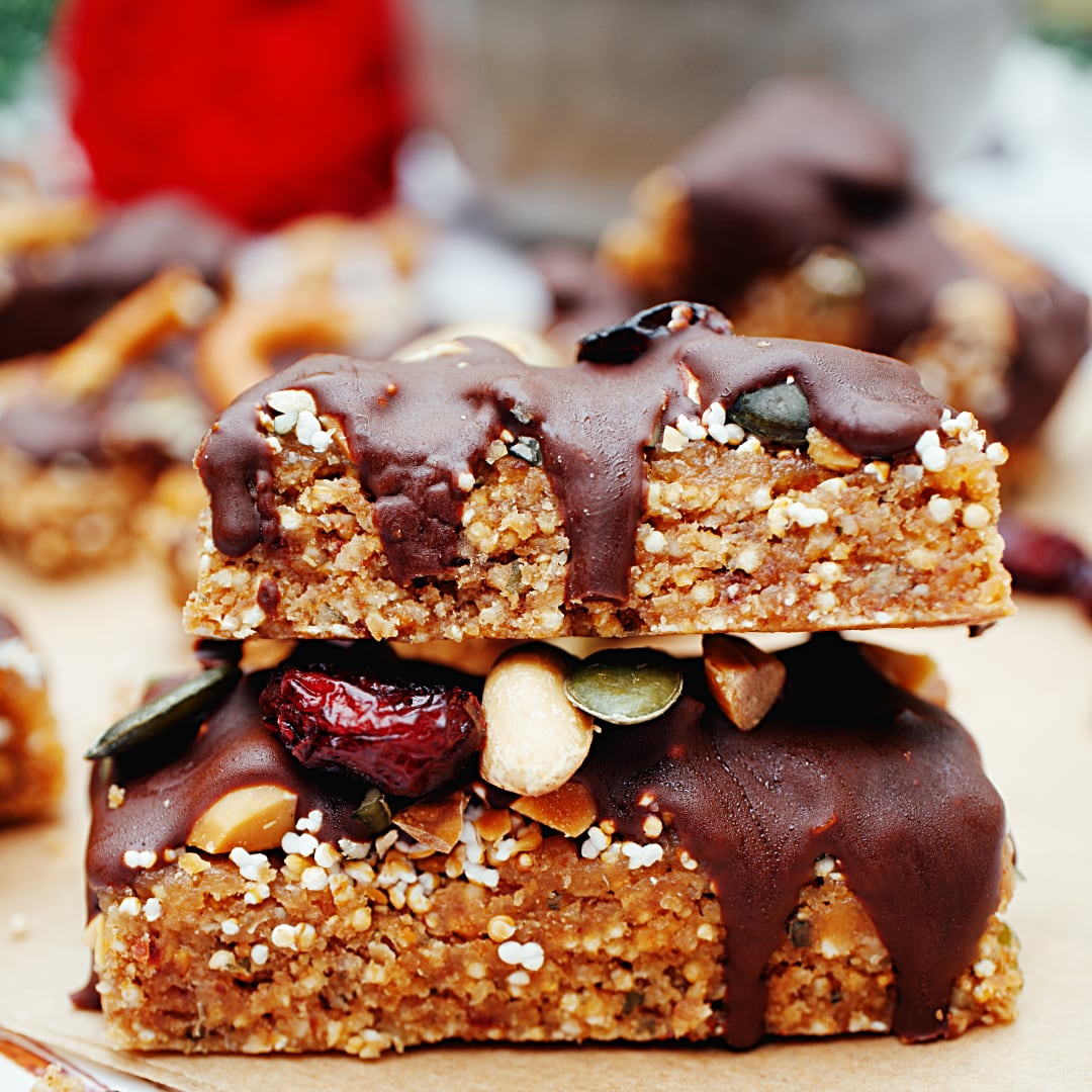 vegane Energieriegel proteinreich